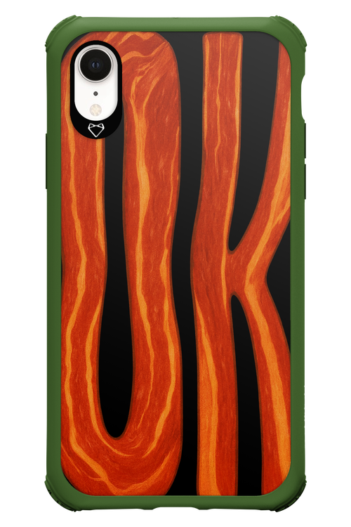 OK (Black-Red) - Apple iPhone XR