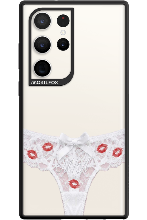 White Panties Transparent 2.0 - Samsung Galaxy S23 Ultra