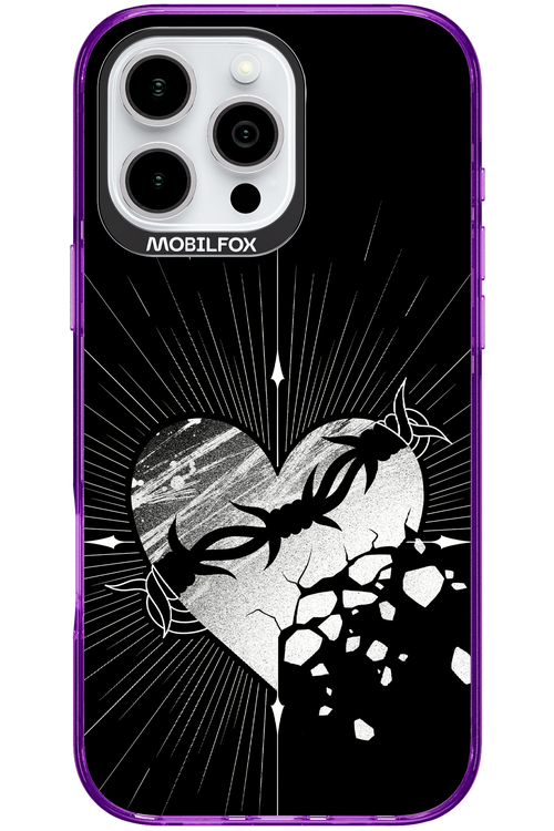 Fehér Szív - Apple iPhone 16 Pro Max