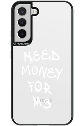 Need M3 Transparent White - Samsung Galaxy S22+