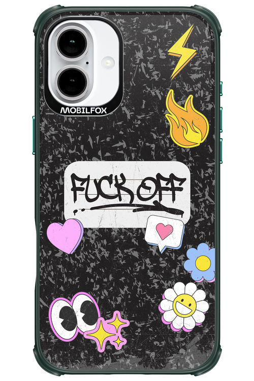 Fuck Off Case - Apple iPhone 16 Plus