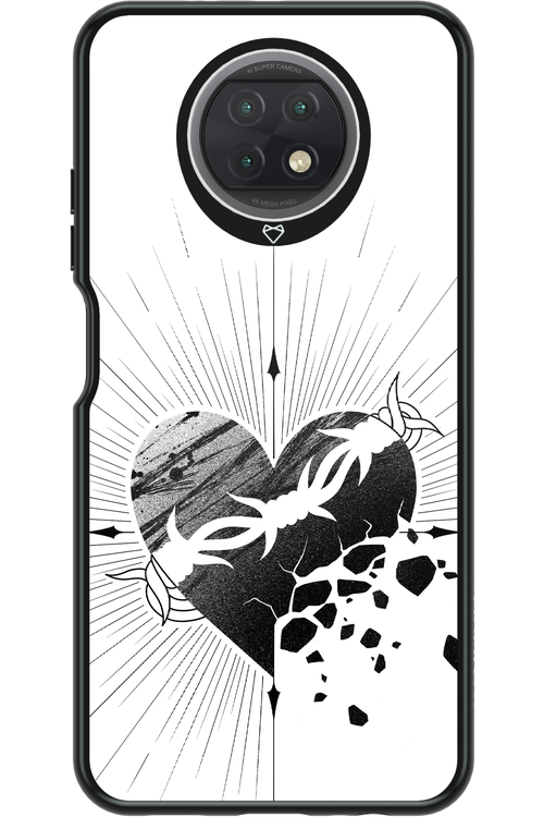 Fekete Szív - Xiaomi Redmi Note 9T 5G