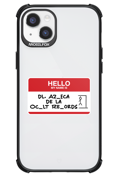 Hello My Name Is (nude) - Apple iPhone 14 Plus