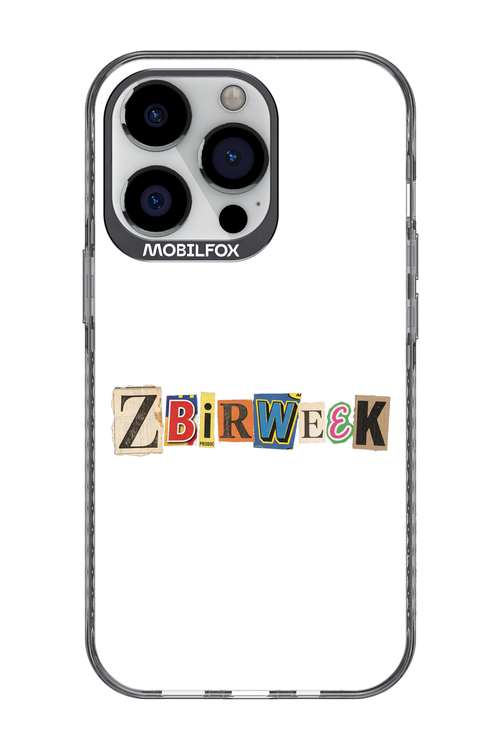 Zbirweek (white) 2.0 - Apple iPhone 13 Pro