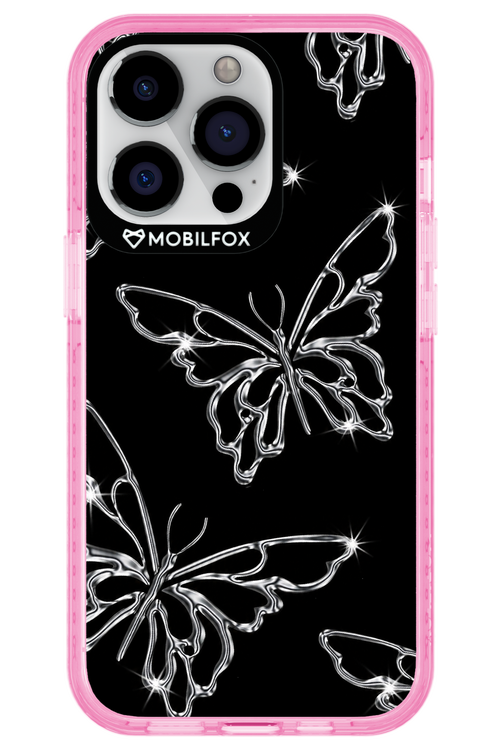 Silver Butterfly 2.0 - Apple iPhone 13 Pro