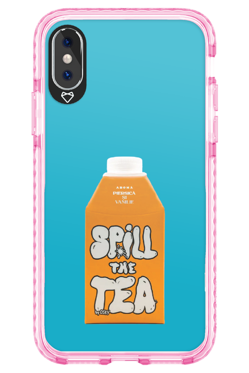 Yellow Splash - Apple iPhone X