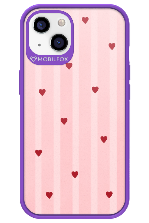 Red Little Hearts 2.0 - Apple iPhone 13