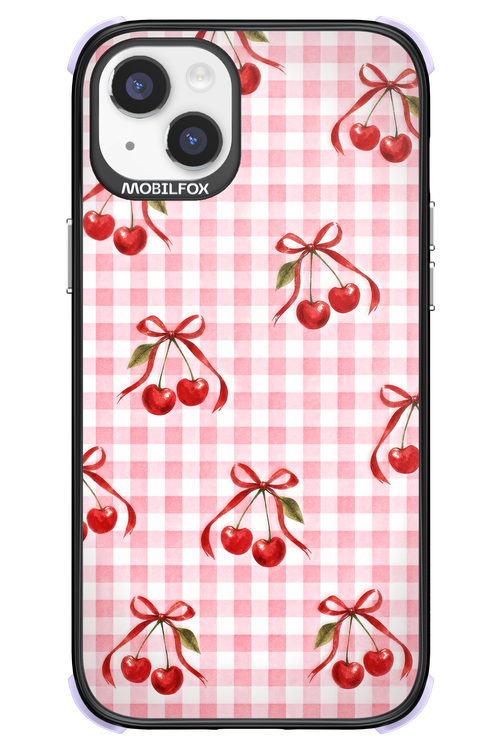 Pink Cherry Checked 2.0 - Apple iPhone 14 Plus