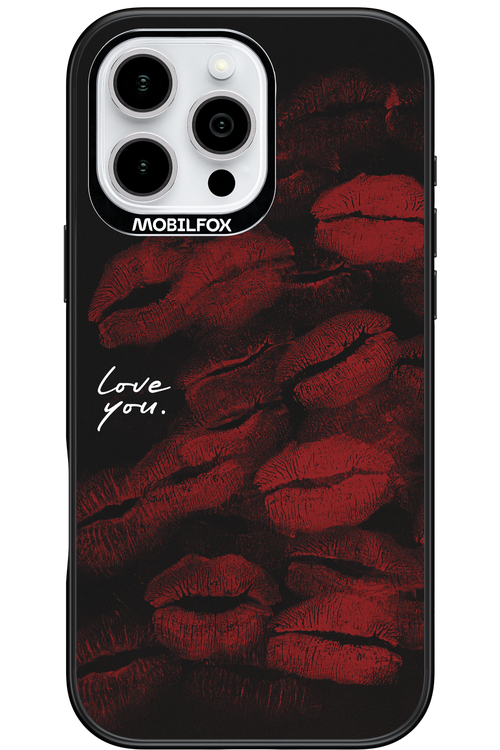 LOVE U BLACK 2.0 - Apple iPhone 16 Pro Max