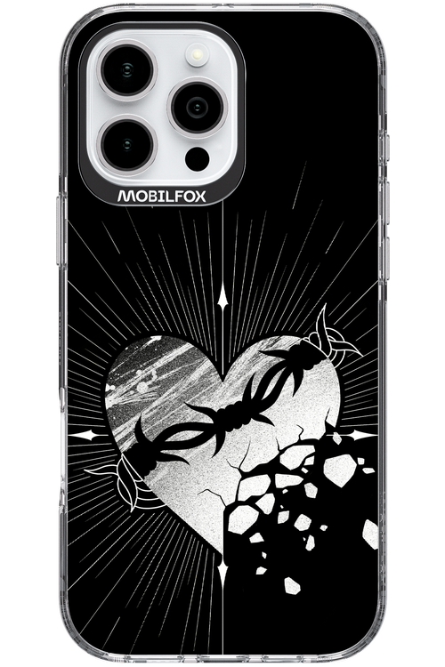 Fehér Szív - Apple iPhone 16 Pro Max