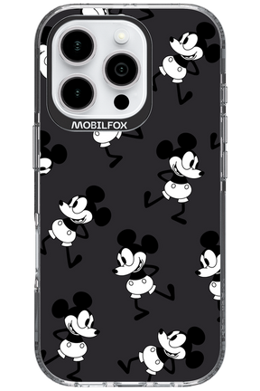 Iconic Mouse (antracite pattern) - Apple iPhone 16 Pro