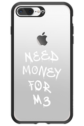 Need M3 Transparent White - Apple iPhone 7 Plus