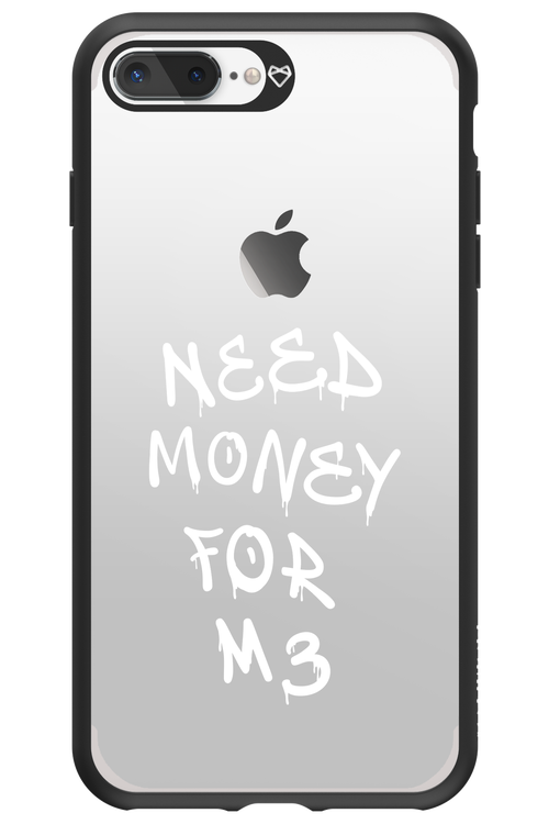 Need M3 Transparent White - Apple iPhone 7 Plus