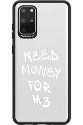 Need M3 Transparent White - Samsung Galaxy S20+