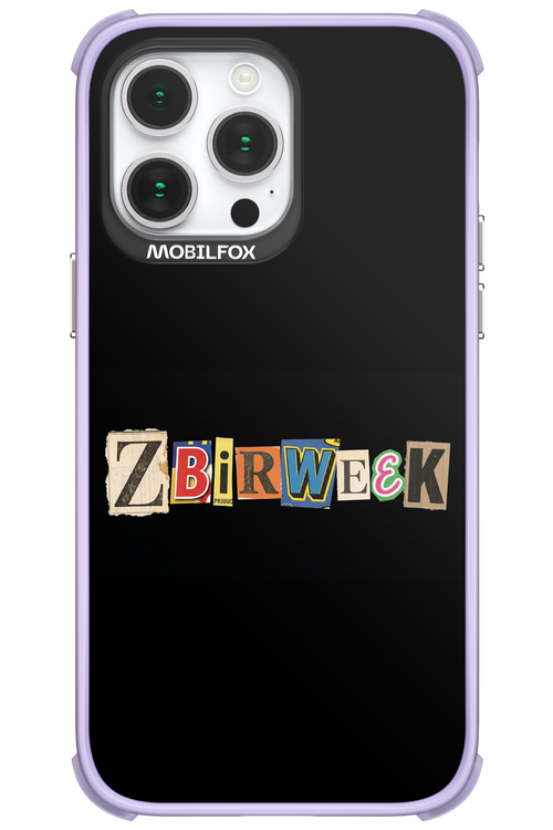 Zbirweek (black) 2.0 - Apple iPhone 14 Pro Max
