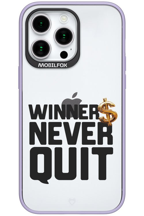 Winners Never Quit - Apple iPhone 15 Pro Max