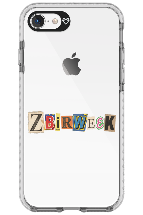 Zbirweek (transparent) 2.0 - Apple iPhone 8
