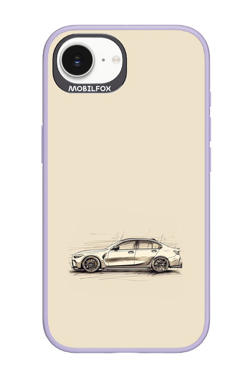 Sketch Car - Apple iPhone 16e