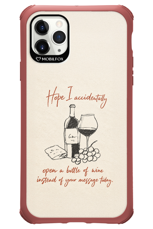 Bottle of wine 2.0 - Apple iPhone 11 Pro Max