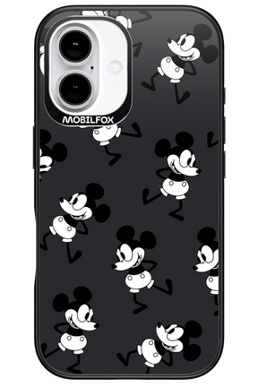 Iconic Mouse (antracite pattern) - Apple iPhone 16