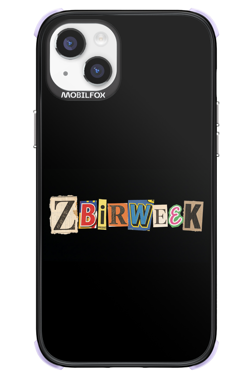 Zbirweek (black) 2.0 - Apple iPhone 14 Plus