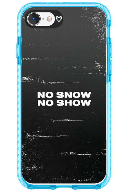 No snow, no show - Apple iPhone 8