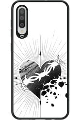 Fekete Szív - Samsung Galaxy A50