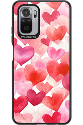 Water Painted Heart - Xiaomi Redmi Note 10