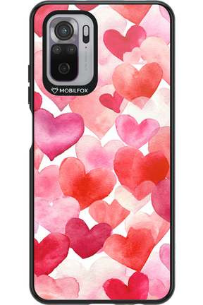 Water Painted Heart - Xiaomi Redmi Note 10