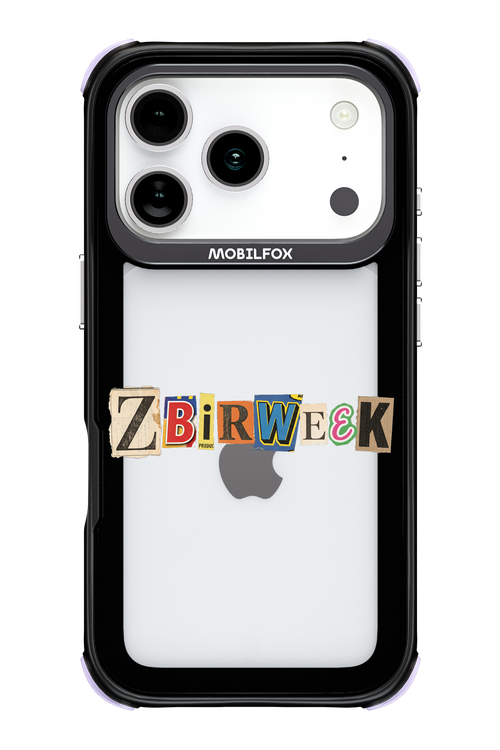 Zbirweek (transparent) 2.0 - Apple iPhone 17 Pro