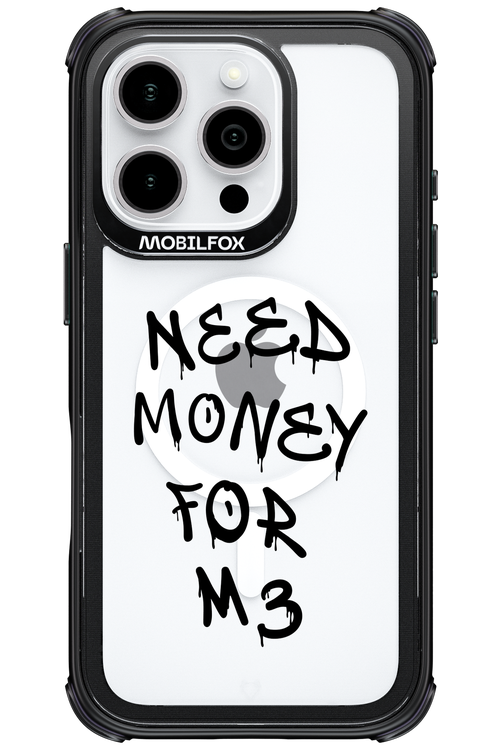 Need M3 Transparent Black - Apple iPhone 16 Pro