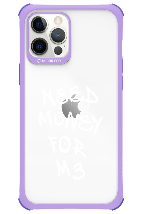 Need M3 Transparent White - Apple iPhone 12 Pro Max