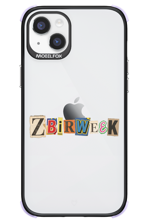 Zbirweek (transparent) 2.0 - Apple iPhone 14 Plus