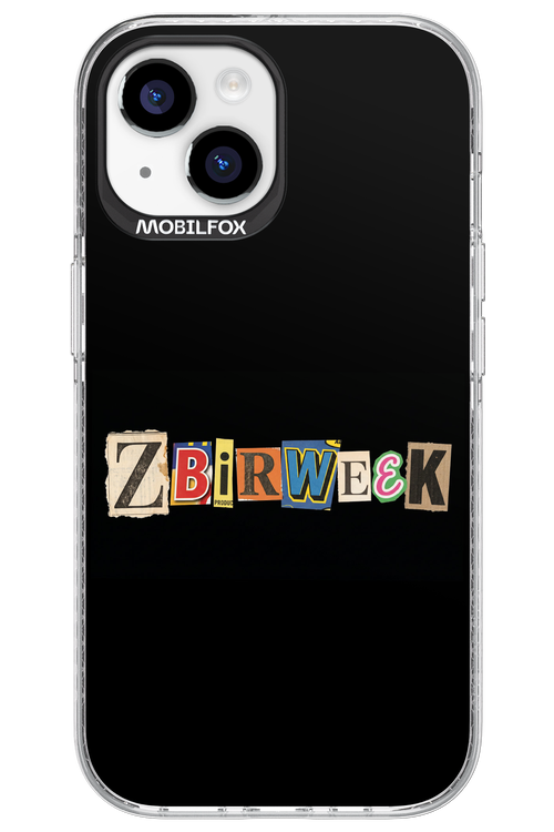 Zbirweek (black) 2.0 - Apple iPhone 15