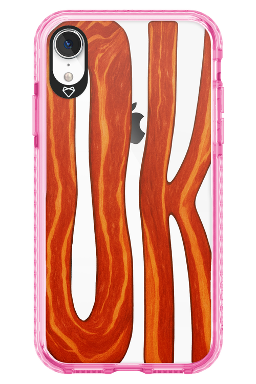 O K (Transparent) - Apple iPhone XR