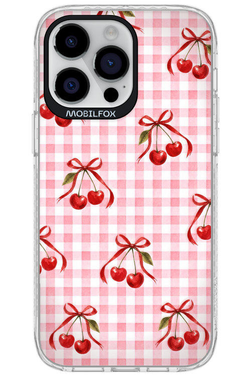 Pink Cherry Checked 2.0 - Apple iPhone 14 Pro Max