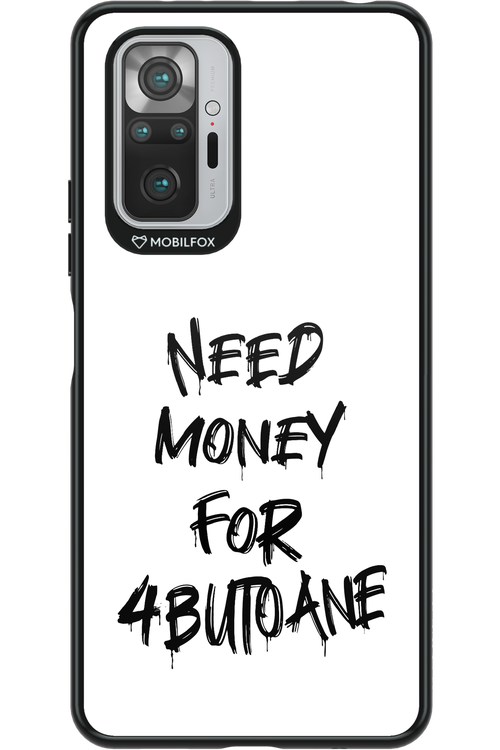 Need Money For Butoane Black - Xiaomi Redmi Note 10 Pro