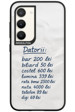 The List - Samsung Galaxy S23