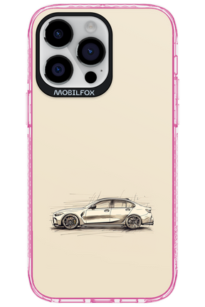 Sketch Car - Apple iPhone 14 Pro Max