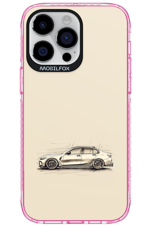 Sketch Car - Apple iPhone 14 Pro Max