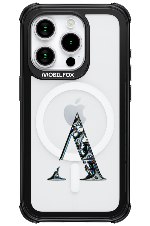 Azteca A Chrome Logo 2.0 - Apple iPhone 15 Pro