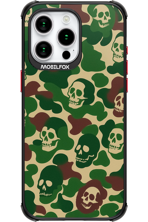 Camo Skull - Apple iPhone 15 Pro Max
