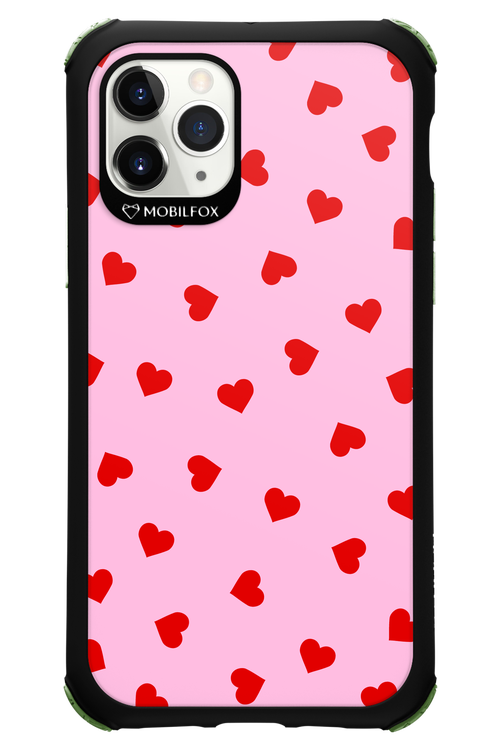 Sprinkle Heart Pink - Apple iPhone 11 Pro