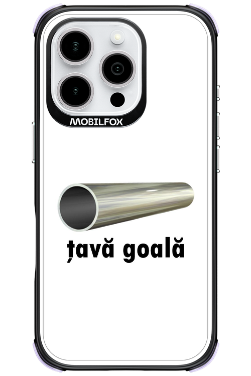 Țavă Goală White - Apple iPhone 16 Pro