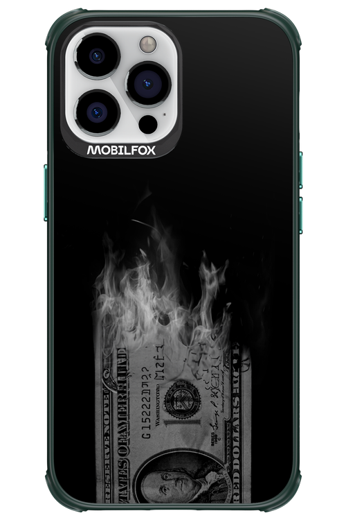 Money Burn B&W 2.0 - Apple iPhone 13 Pro Max