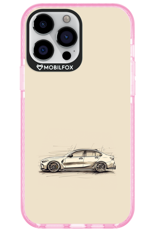 Sketch Car - Apple iPhone 13 Pro Max