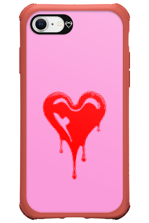 Heart Pink - Apple iPhone SE 2020