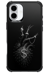 Black Heart - Apple iPhone 16 Plus