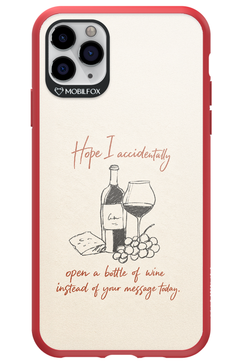 Bottle of wine 2.0 - Apple iPhone 11 Pro Max
