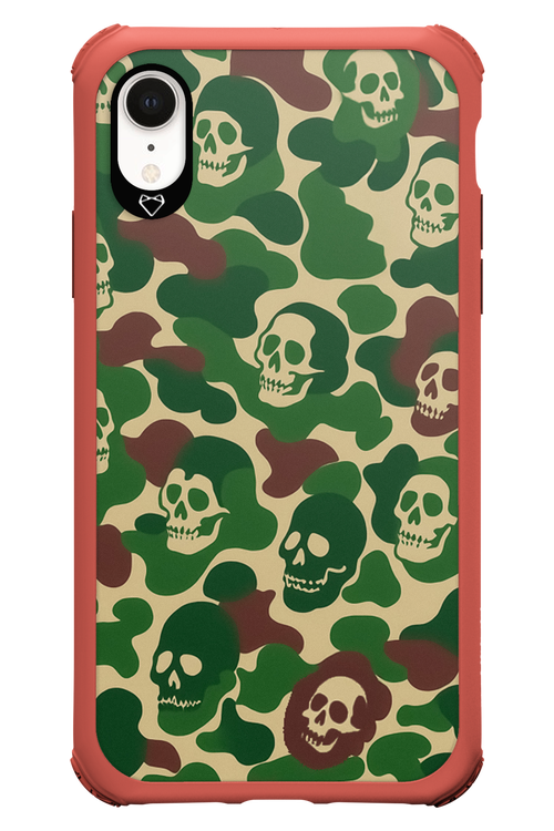 Camo Skull - Apple iPhone XR